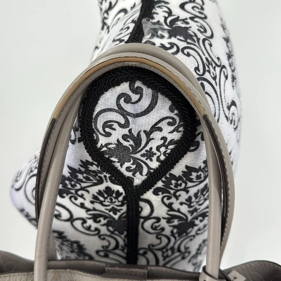 Michael Kors MICHAEL Mercer Gallery Gray Leather Tote - Picture 5 of 13